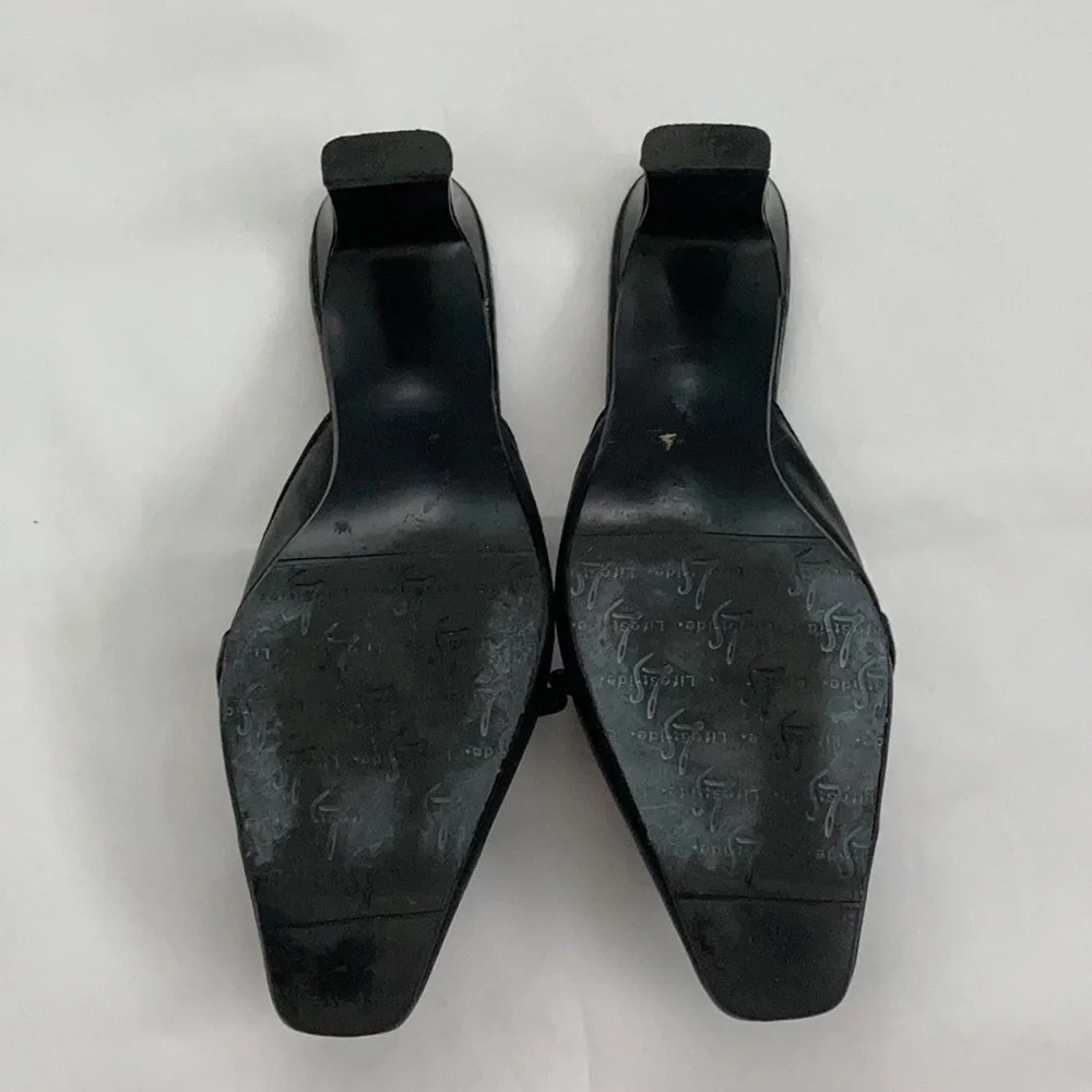 LifeStride Women’s Size 8.5M Black Slip-on Heels